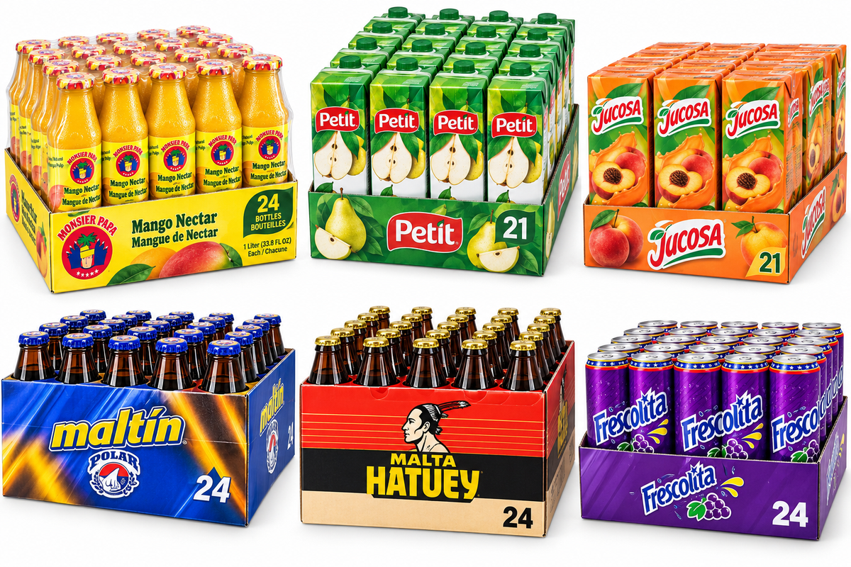 BEBIDAS EN CAJAS