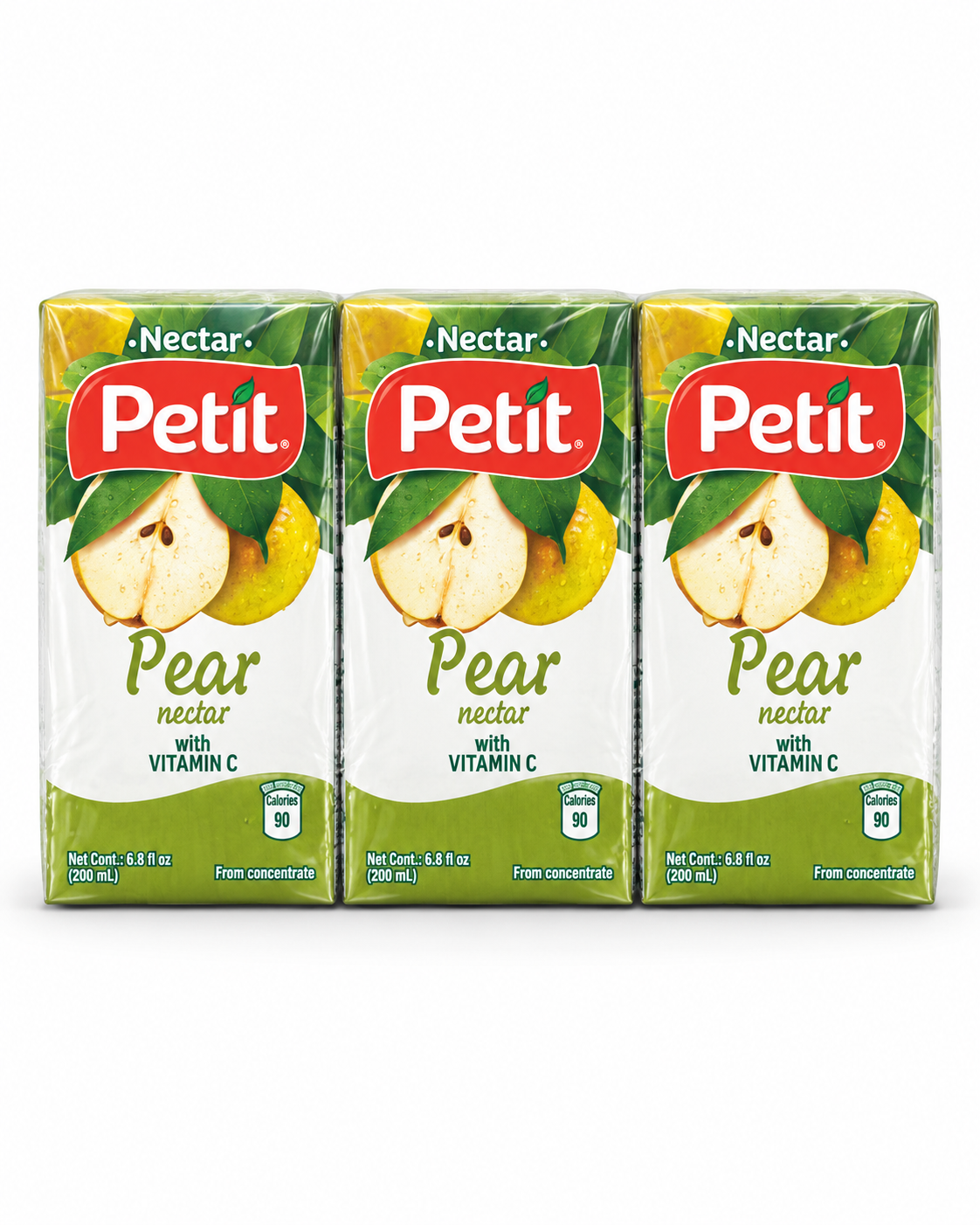 NECTAR DE PERA / 6.8 fl oz / 3 CAJITAS PEQUEÑAS