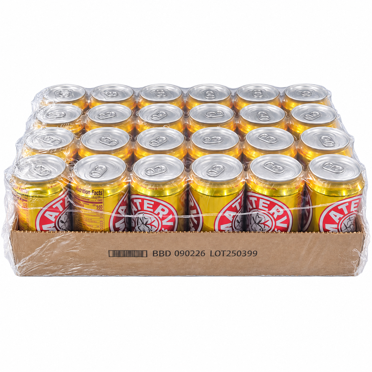 CAJA D SODA MATERVA / PAQT 24 LATAS