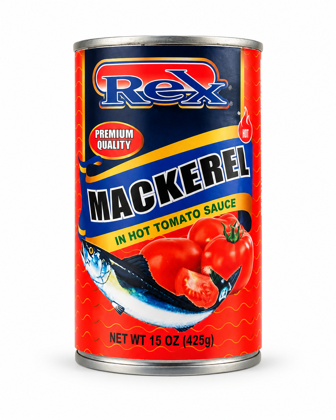 MAKARELA  EN TOMATE CON SALSA PICANTE / 15 OZ