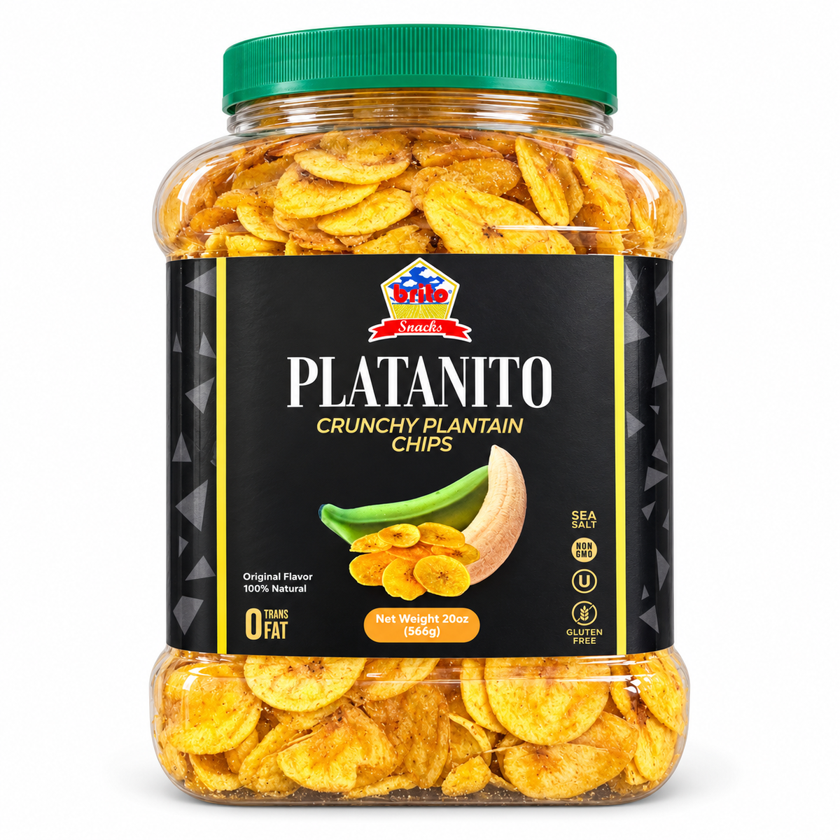 CHIPS DE PLATANO VERDE / 20 0Z