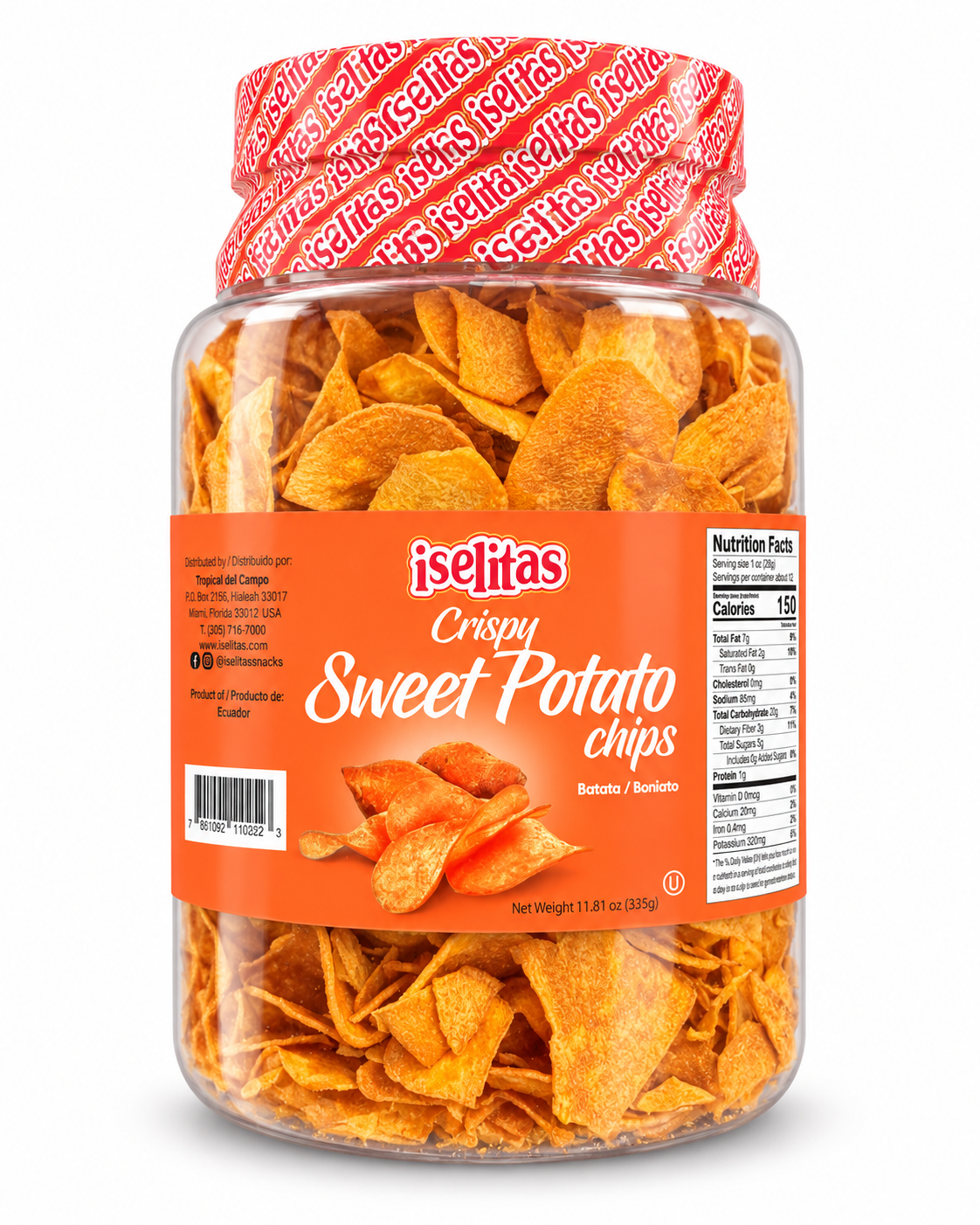 CHIPS DE BONIATO / 11.81 OZ