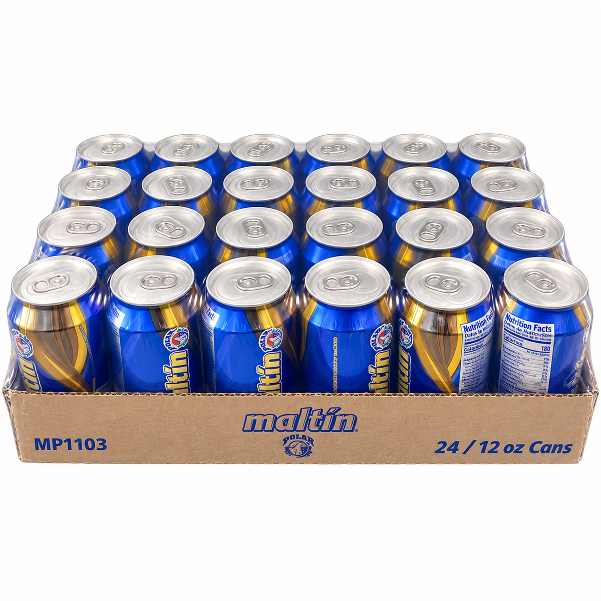 CAJA DE MALTÍN POLAR / 24 LATAS