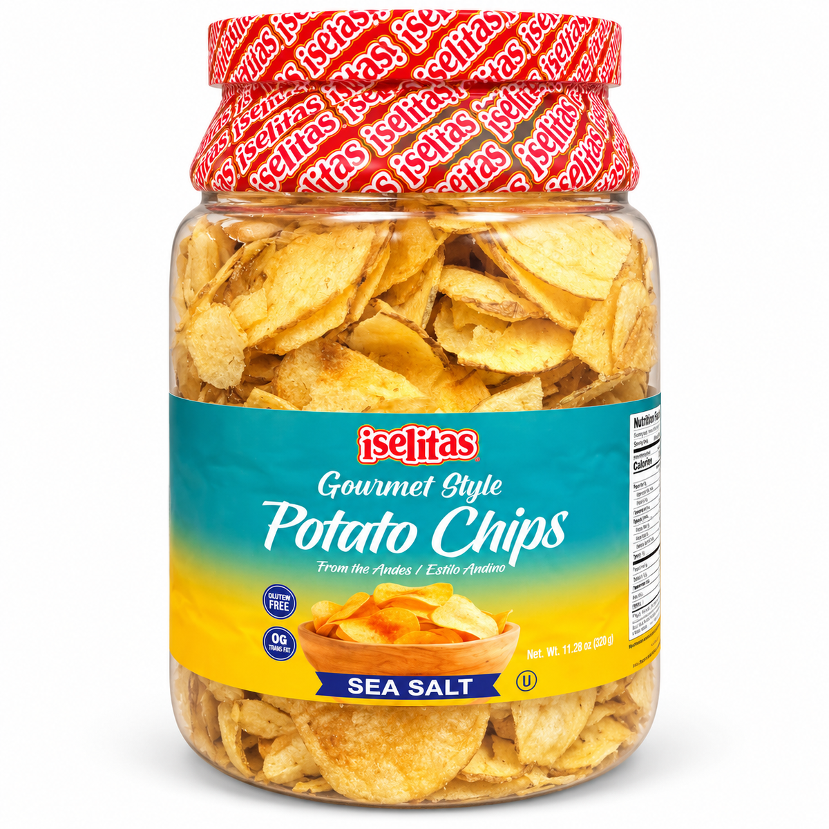 CHIPS / PAPITAS CON SAL / 320 G