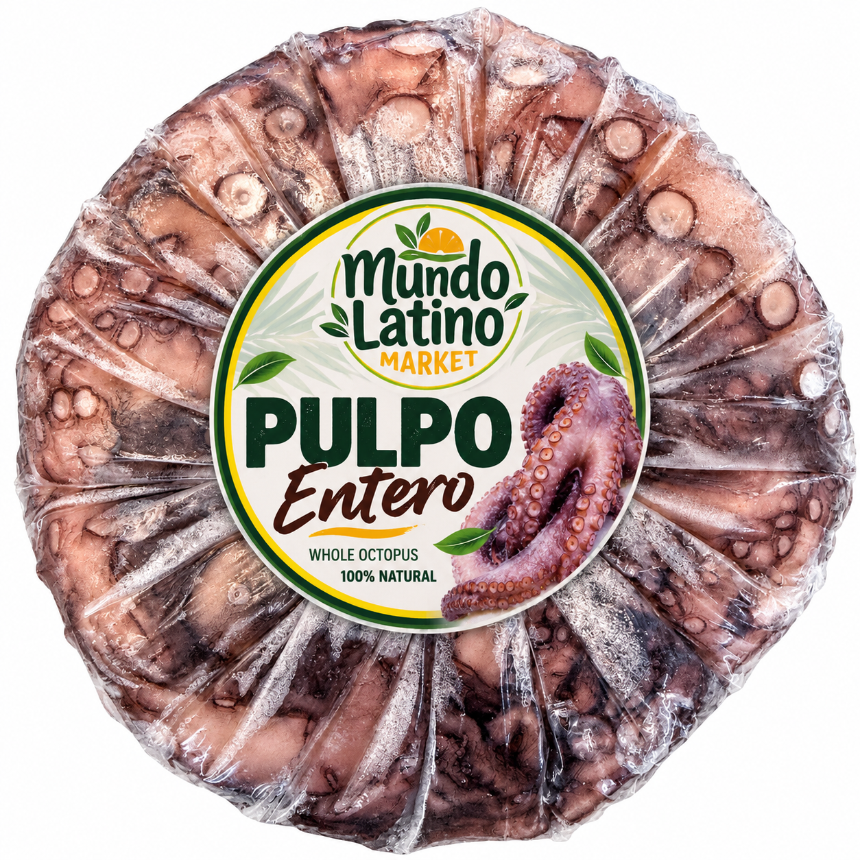 PULPO ENTERO / PRECIO POR LIBRA / PESO APROX , 4 - 5 LB