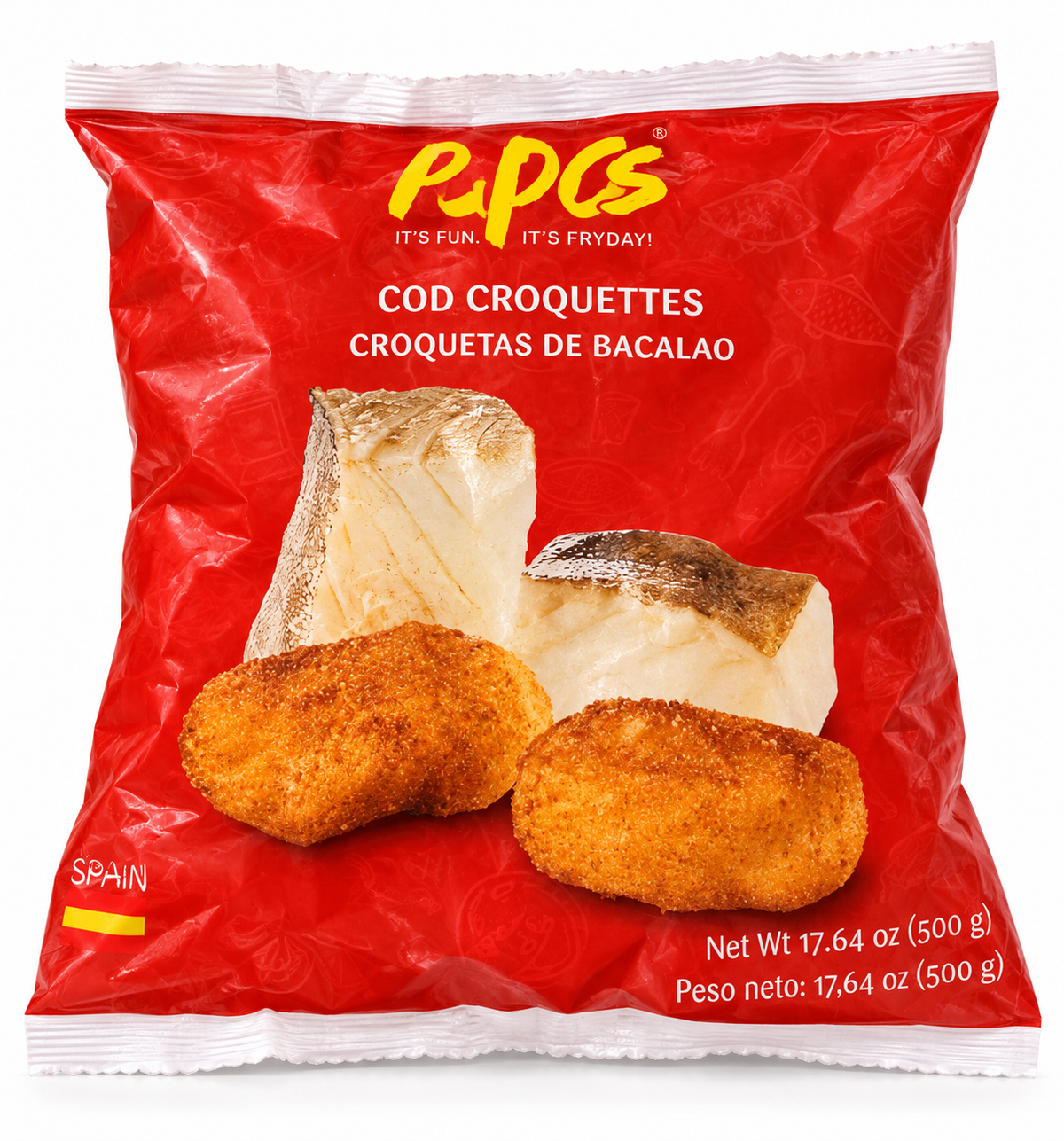 CROQUETAS DE BACALOA / 5OO G /