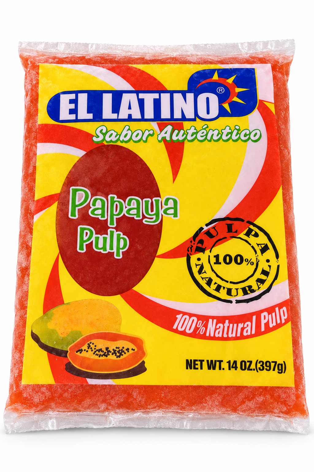 PULPA D PAPAYA/14 OZ / EL LATINO