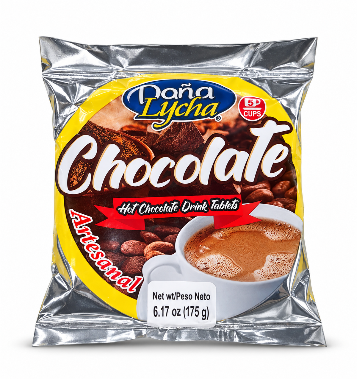 CHOCOLATE EN TABLETA / 175G / MAMA LYCHA