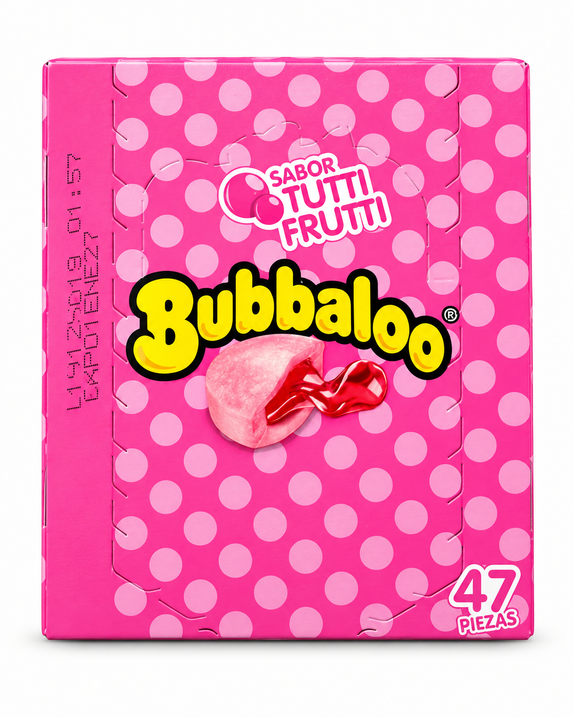 BUBBALOO / SABOR TUTTI FRUTTI / 47 PIEZAS