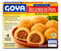 RELLENOS DE PAPA , CERDO Y RES / 4 PIEZAS /GOYA / 16 0Z