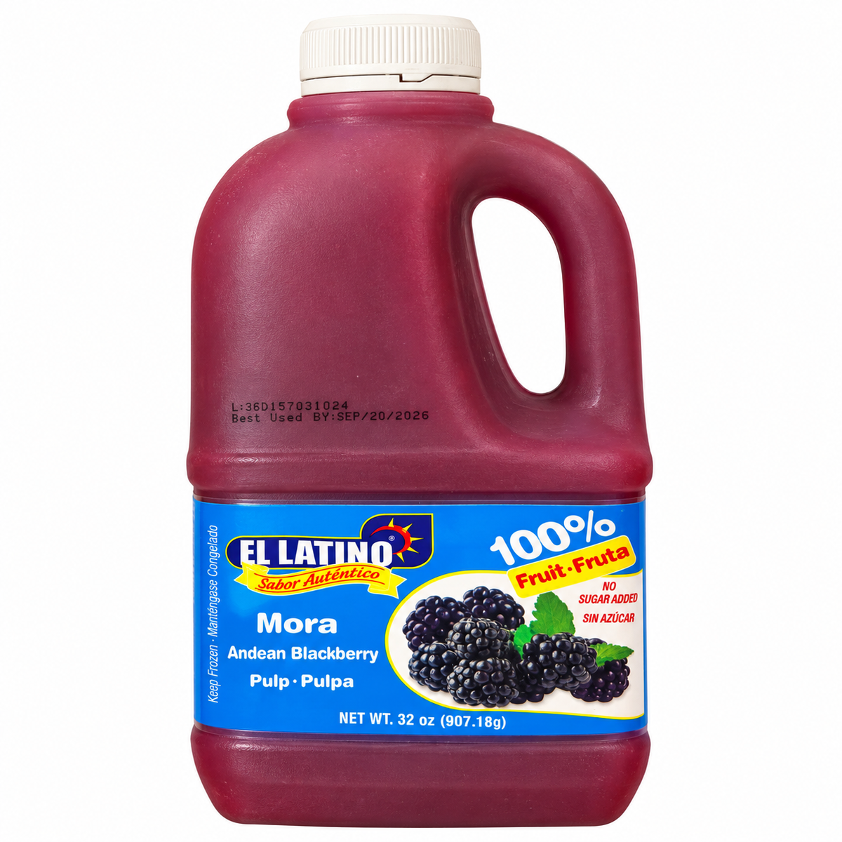 PULPA DE MORA / 32 OZ/ EL LATINO
