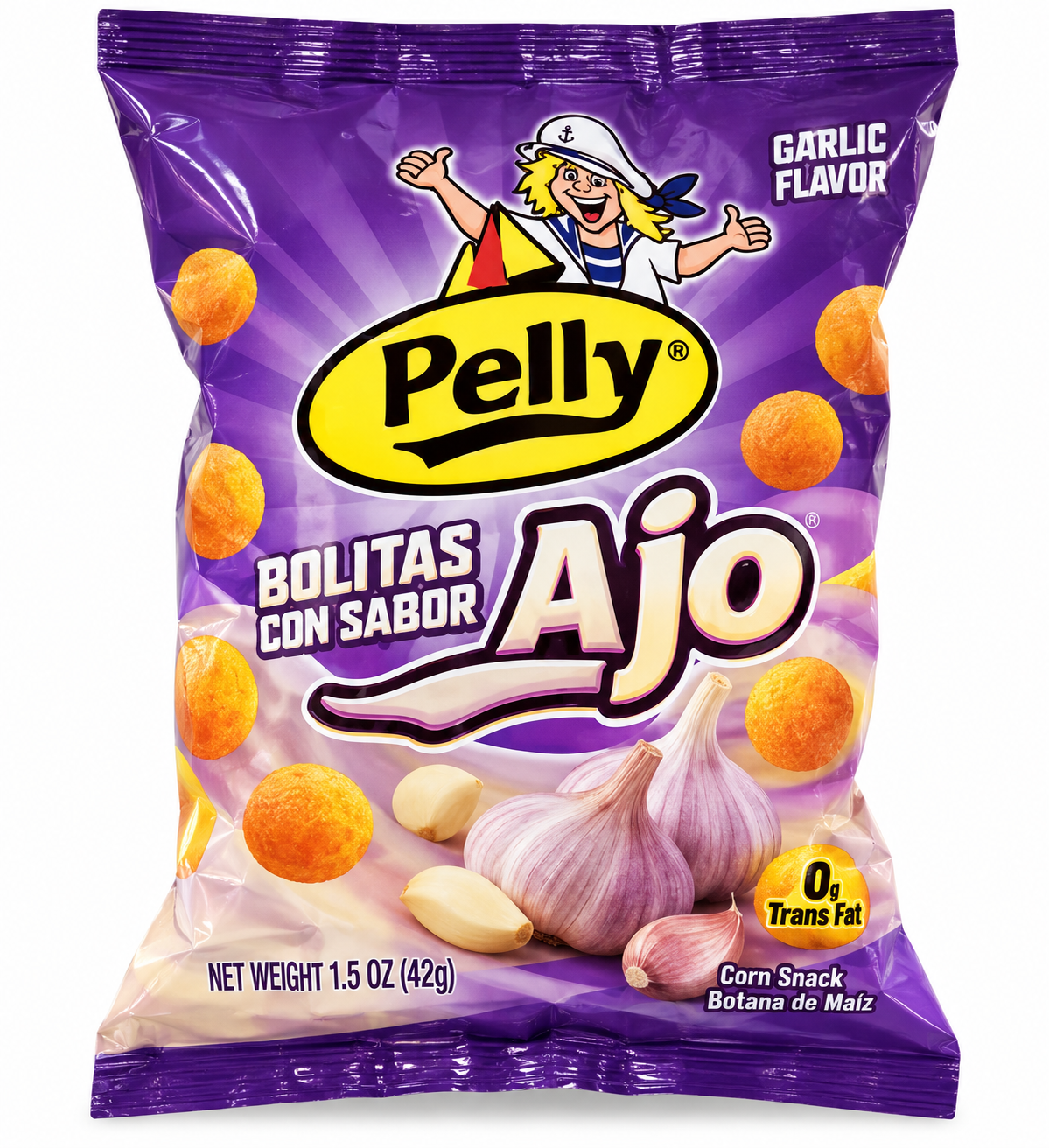 PELLY , BOLITAS DE AJO / 1.5 OZ