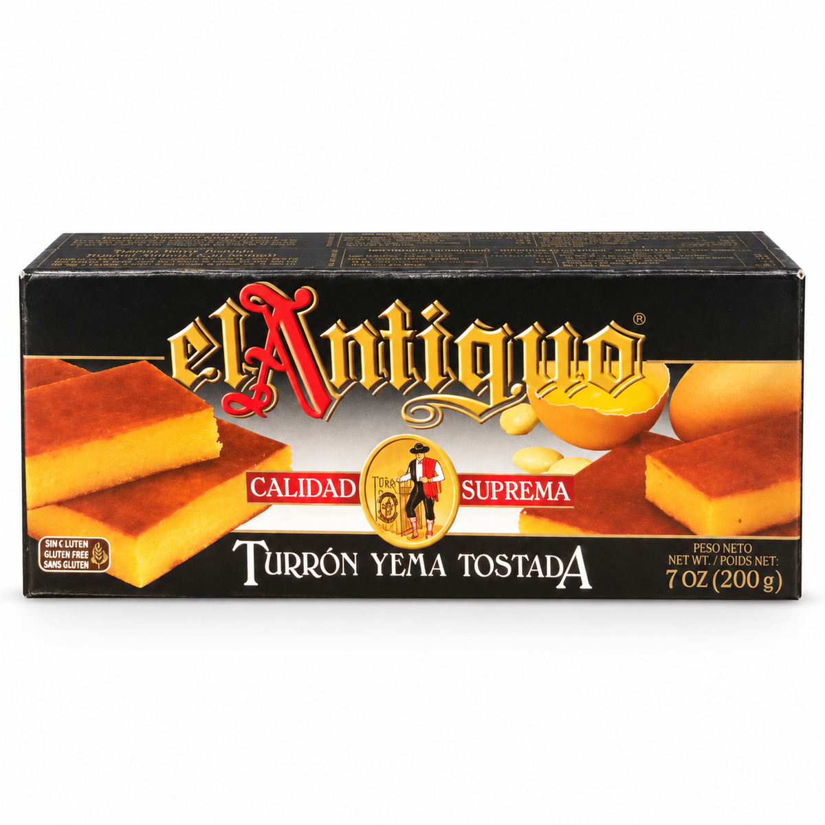 TURRÓN DE YEMA TOSTADA /7OZ