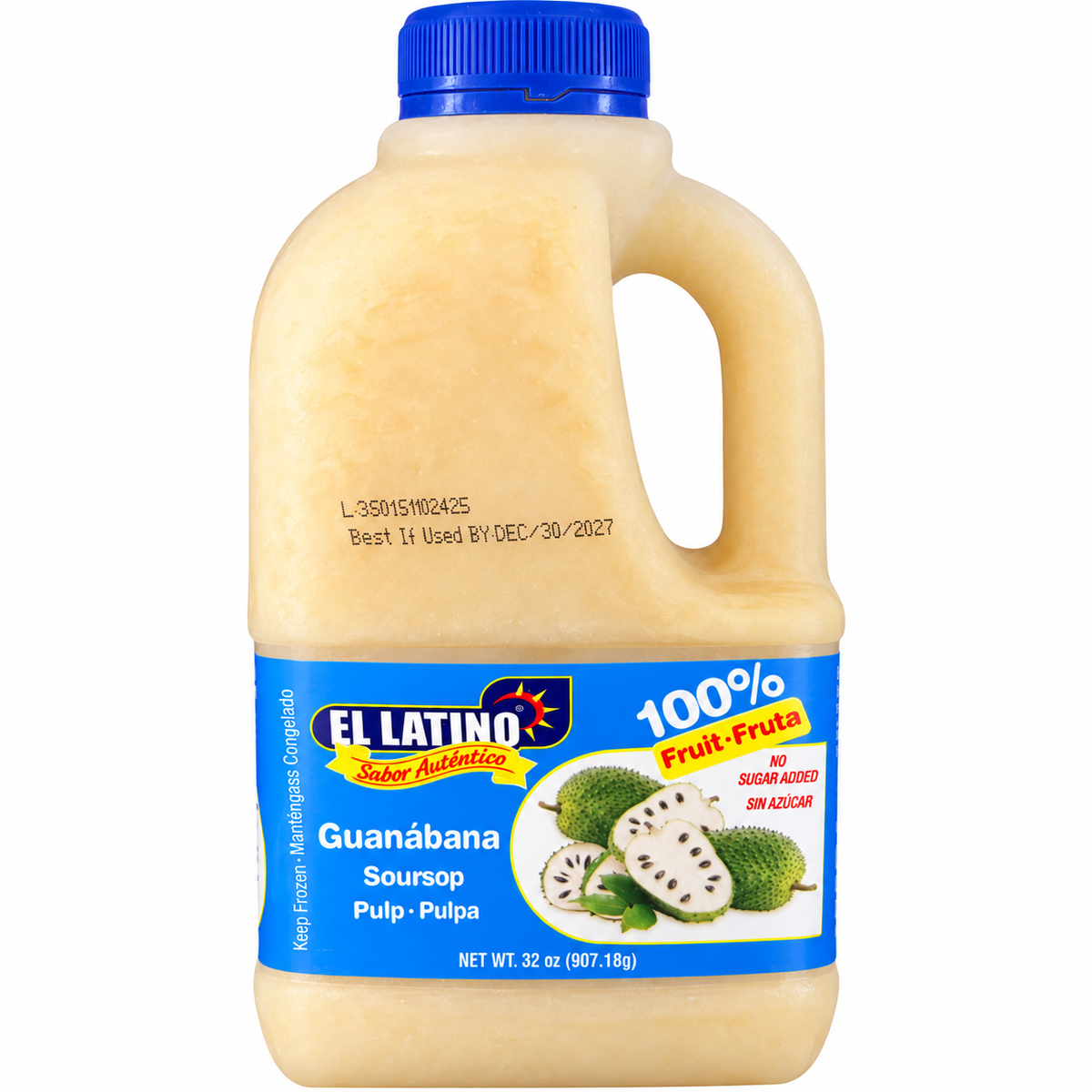 PULPA DE GUANABANA / 32 OZ / EL LATINO