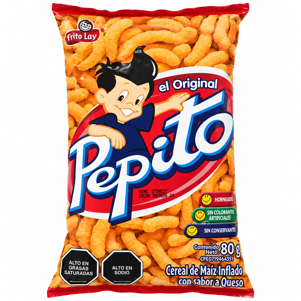 PEPITO ORIGINAL / 80 G /FRITO LAY