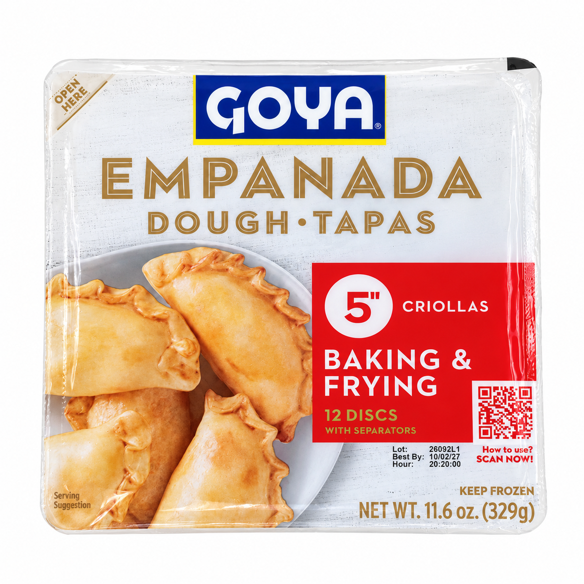 EMPANADA CRIOLLAS /11.6 OZ / GOYA