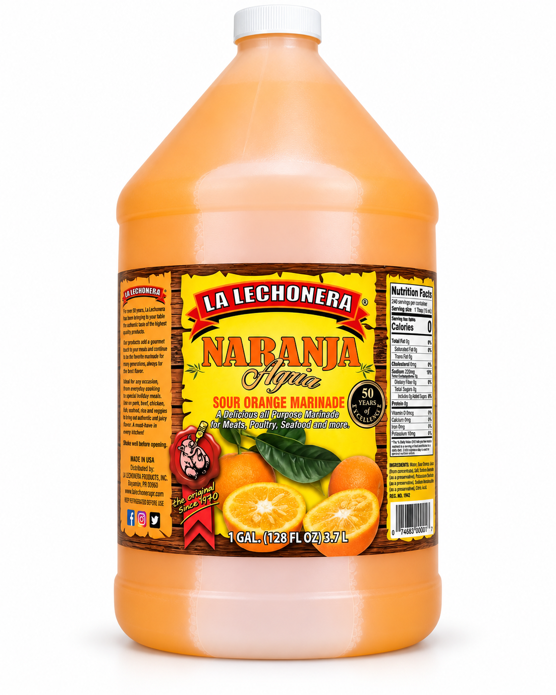 NARANJA AGRIA / LA LECHONERA/3.7 L