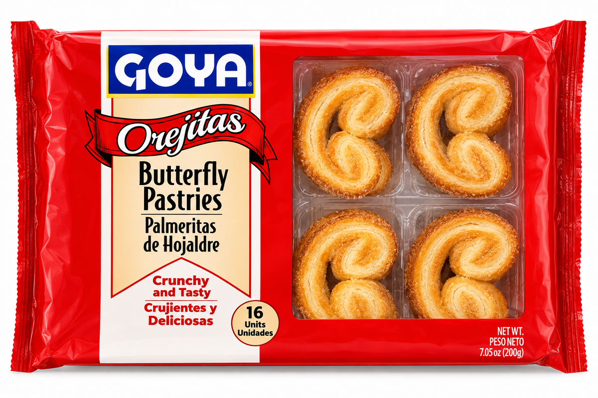 PALMERITAS DE HOJALDRE /GOYA /16 UNID