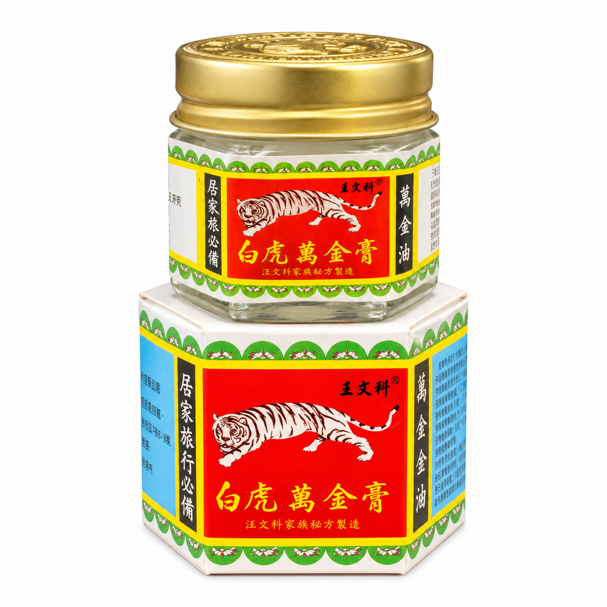 POMADA DE BÀLSAMO DE TIGRE BLANCO / PEQUEÑO 4 OZ