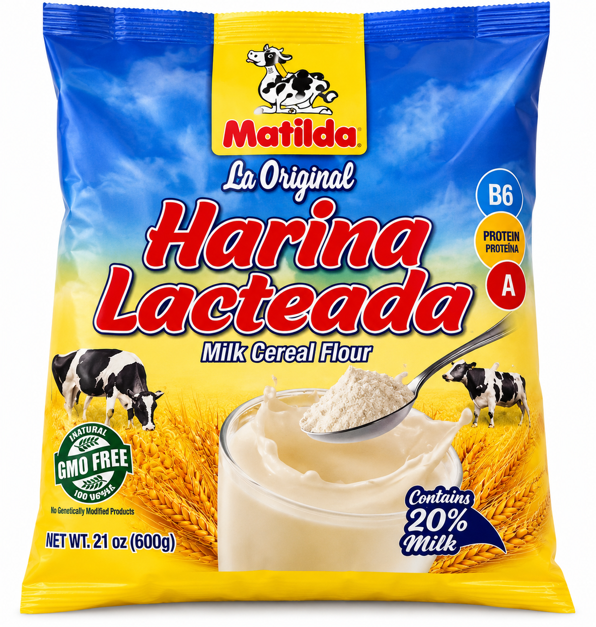 HARINA LACTEADA / 21 OZ