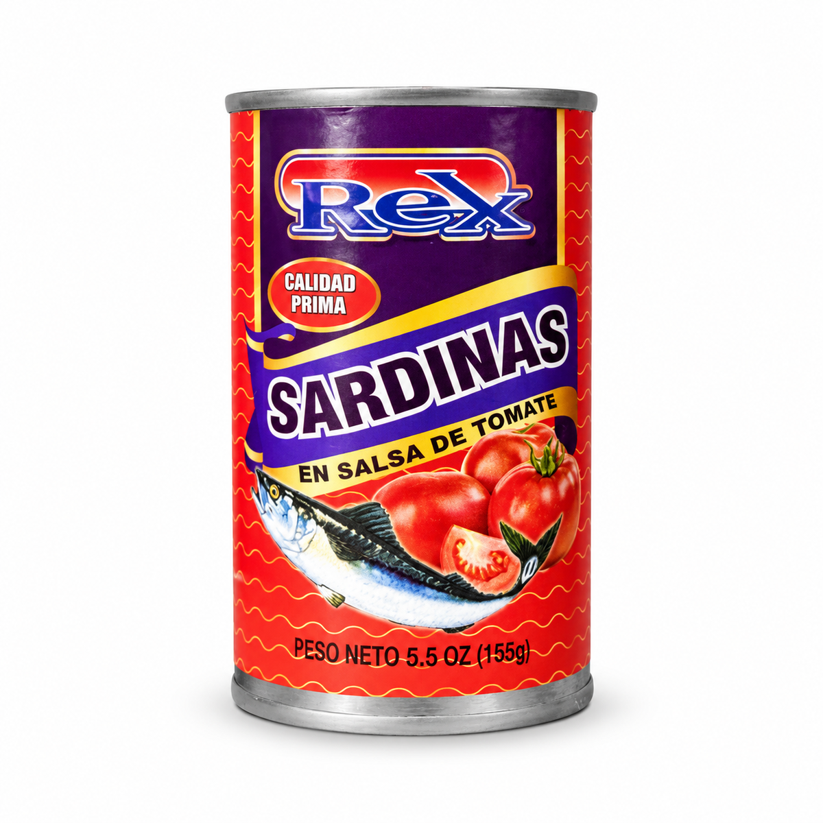SARDINAS EN SALSA DE TOMATE /5.5OZ / REX