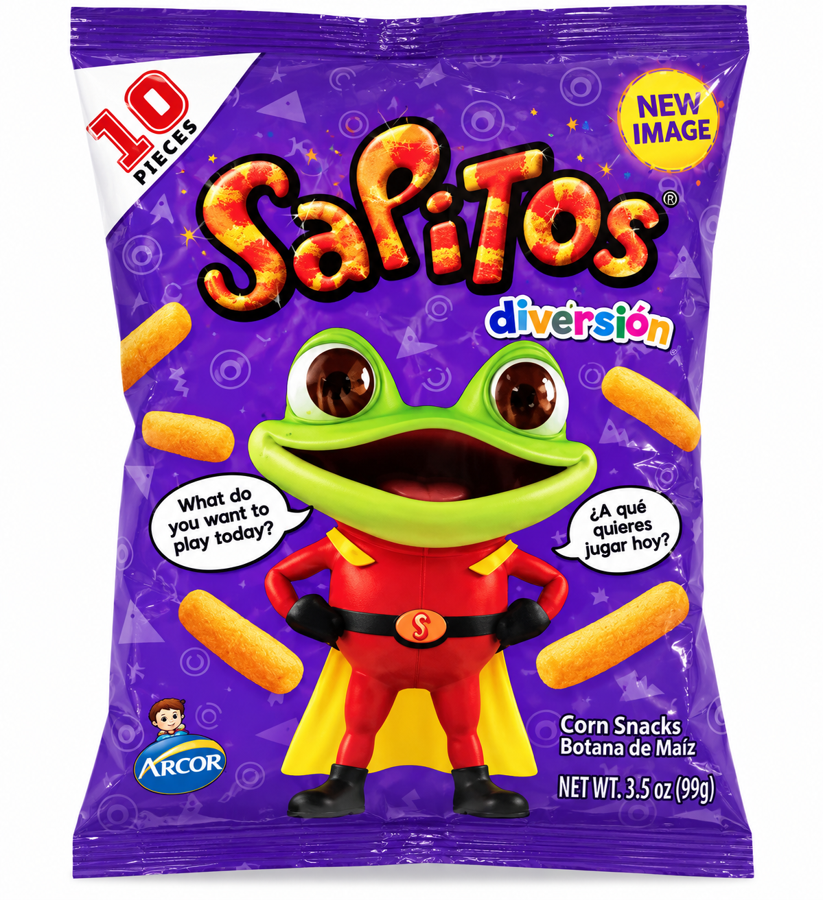 SAPITOS / 10 PIEZAS 3.5 0Z