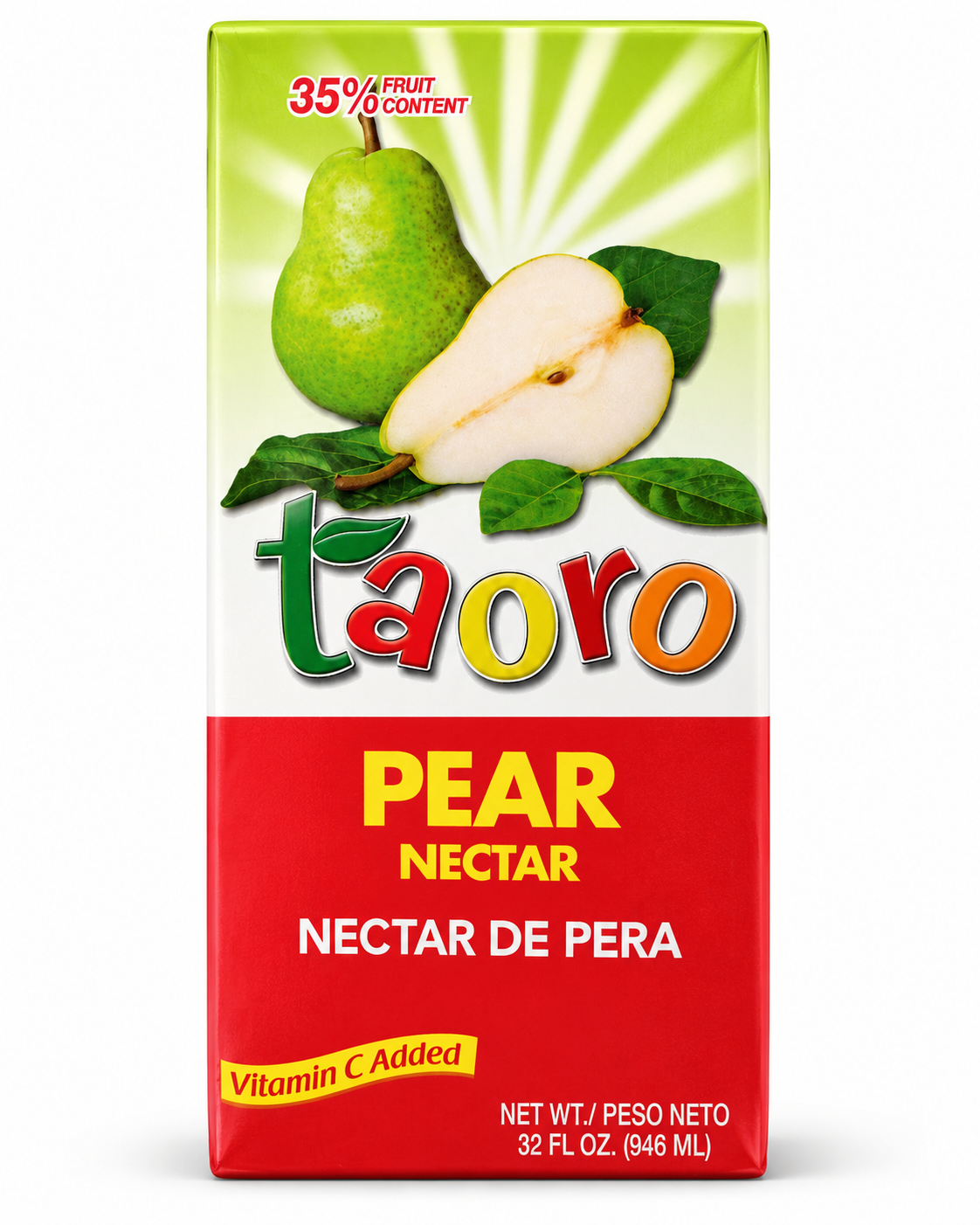 NECTAR DE PERA /32 OZ / 946 ML /TAORO