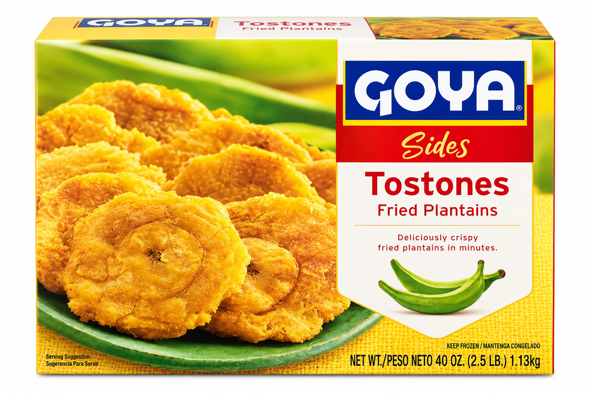 PLATANOS FRITOS / TOSTONES /GOYA / 2.5 LB