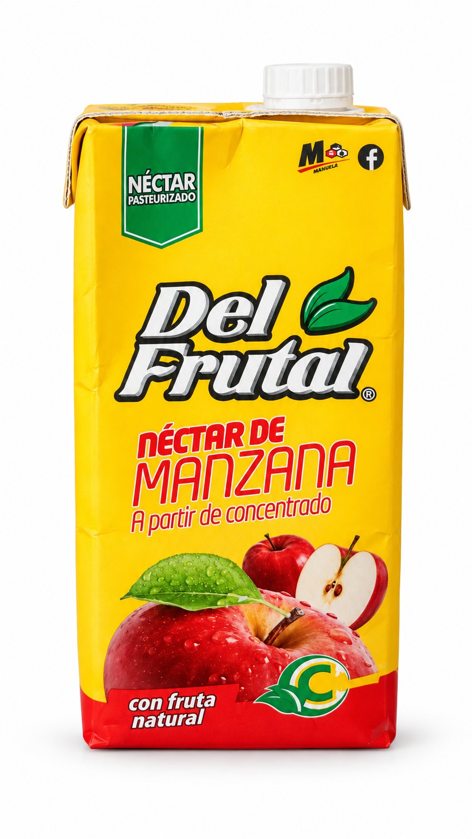 NECTAR DE MANZANA / 1 L / DEL FRUTAL