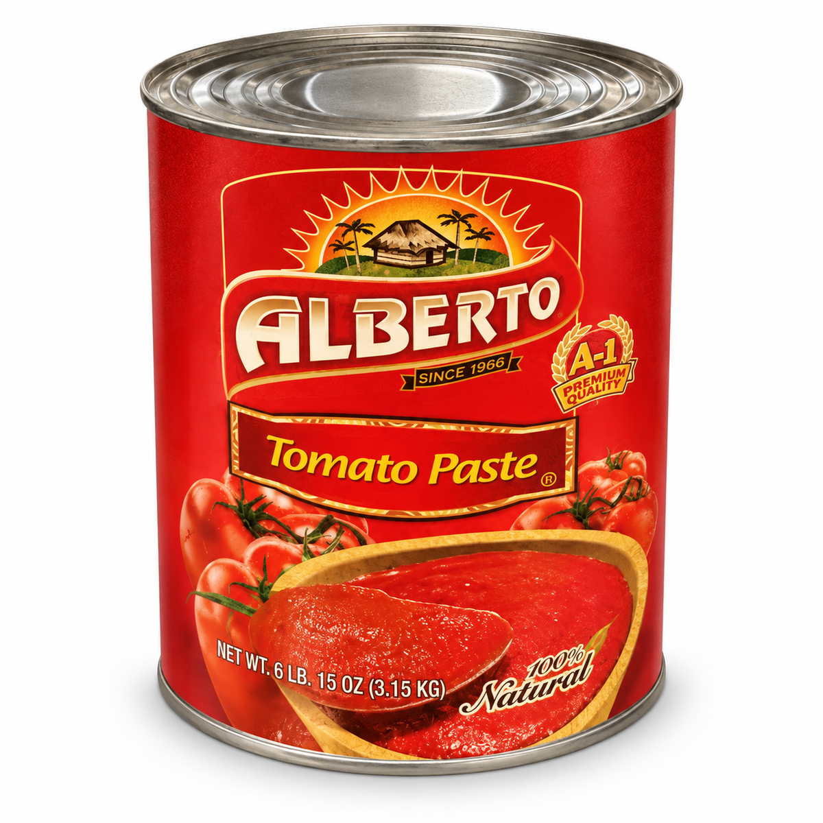 PASTA DE TOMATE / 6 LB / 100% NATURAL