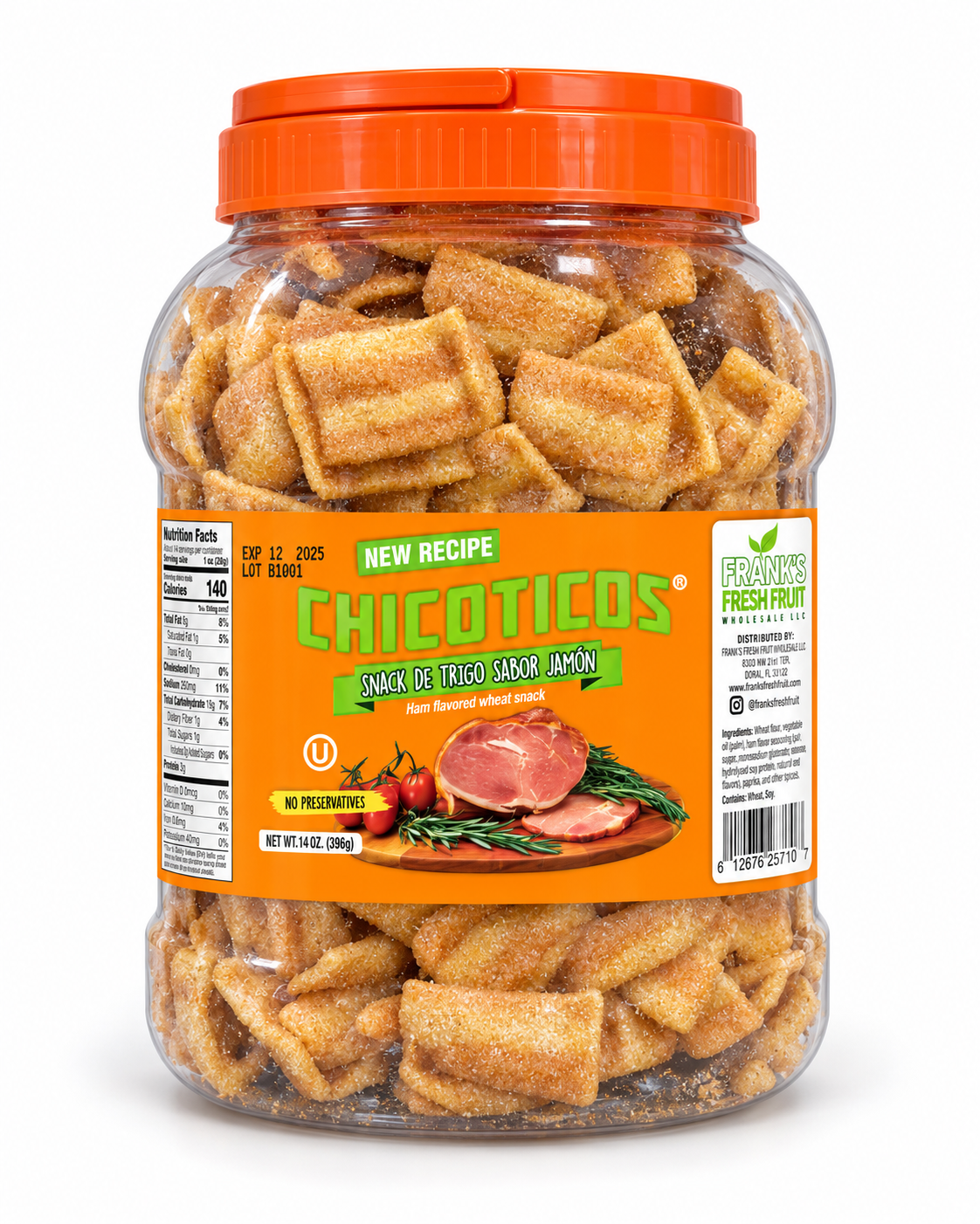 CHICOTICOS DE JAMÓN / 14 OZ / FRANKS