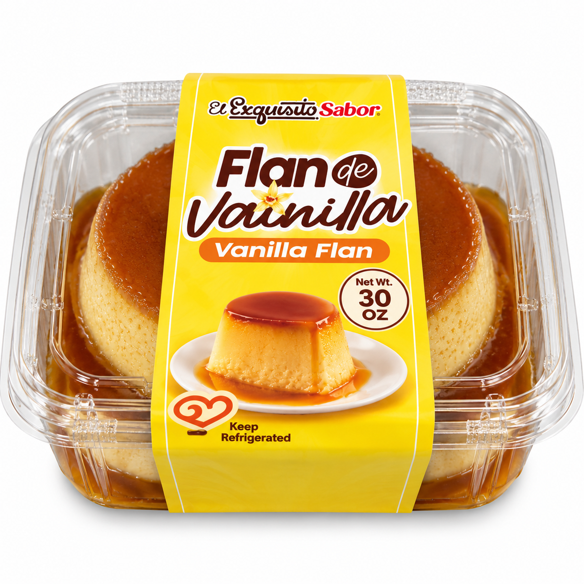 FLAN DE VAINILLA / 30 OZ