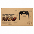 COCINA DE GAS / 2 QUEMADORES CON REGULADOR / PARA EXTERIOR