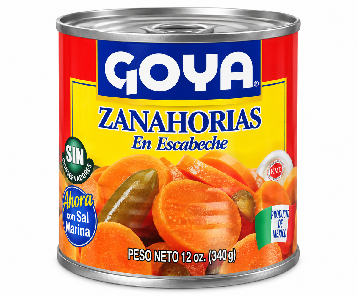 ZANAHORIAS EN ESCABECHE / GOYA / 12 OZ