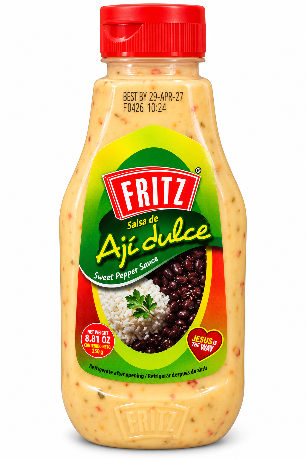 SALSA D AJÍ DULCE / FRITZ / 8.81 OZ