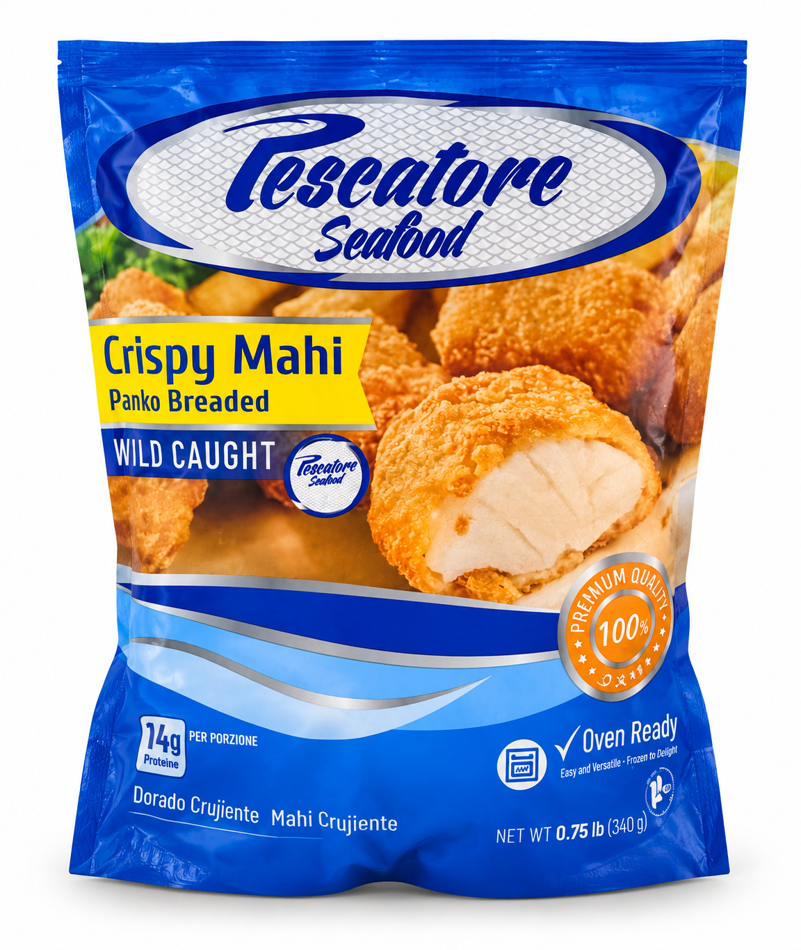 MAHI-MAHI (PESCADO DORADO) EMPANIZADO /12 OZ