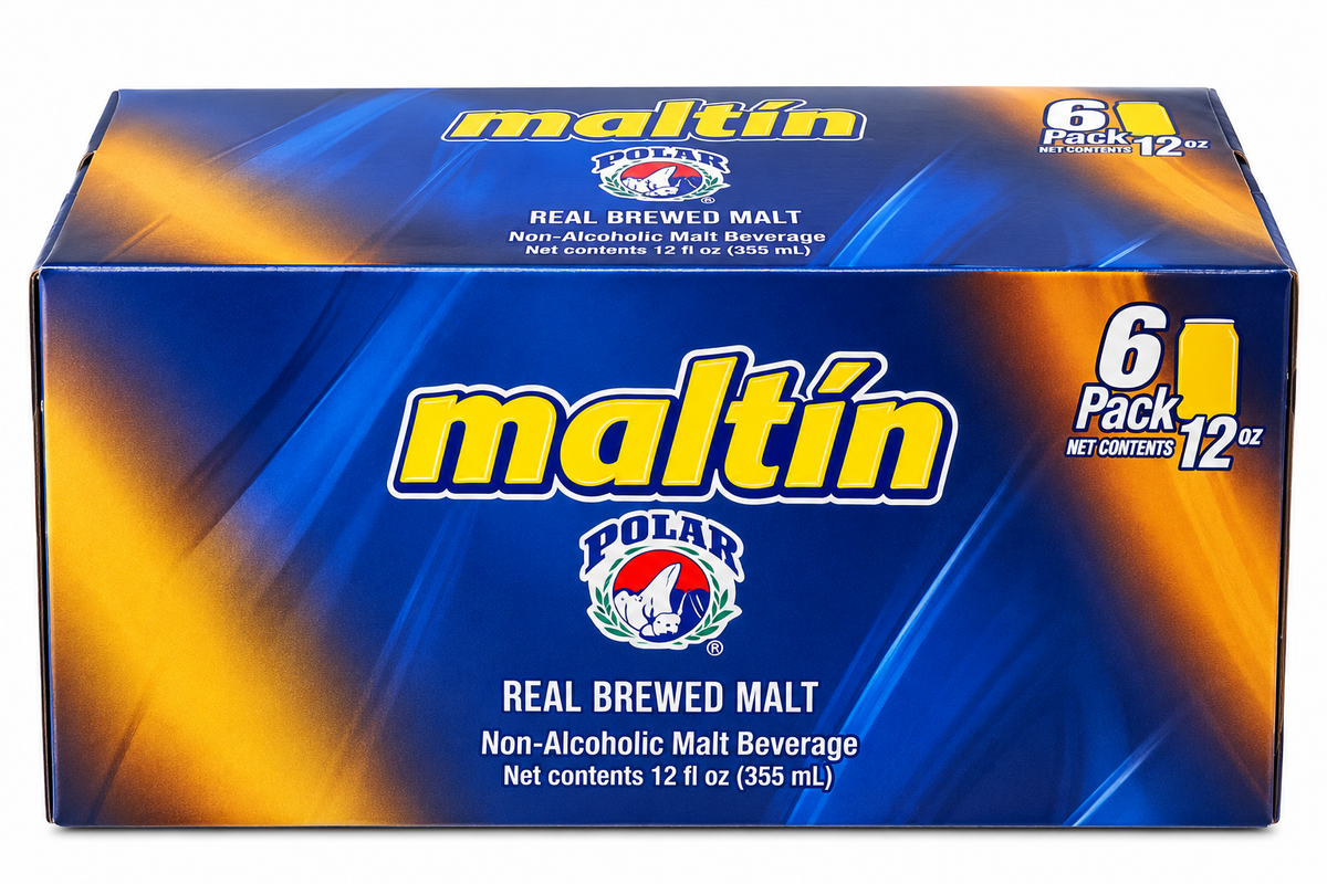 MALTA MALTÍN POLAR / 6 LATAS / 12 OZ