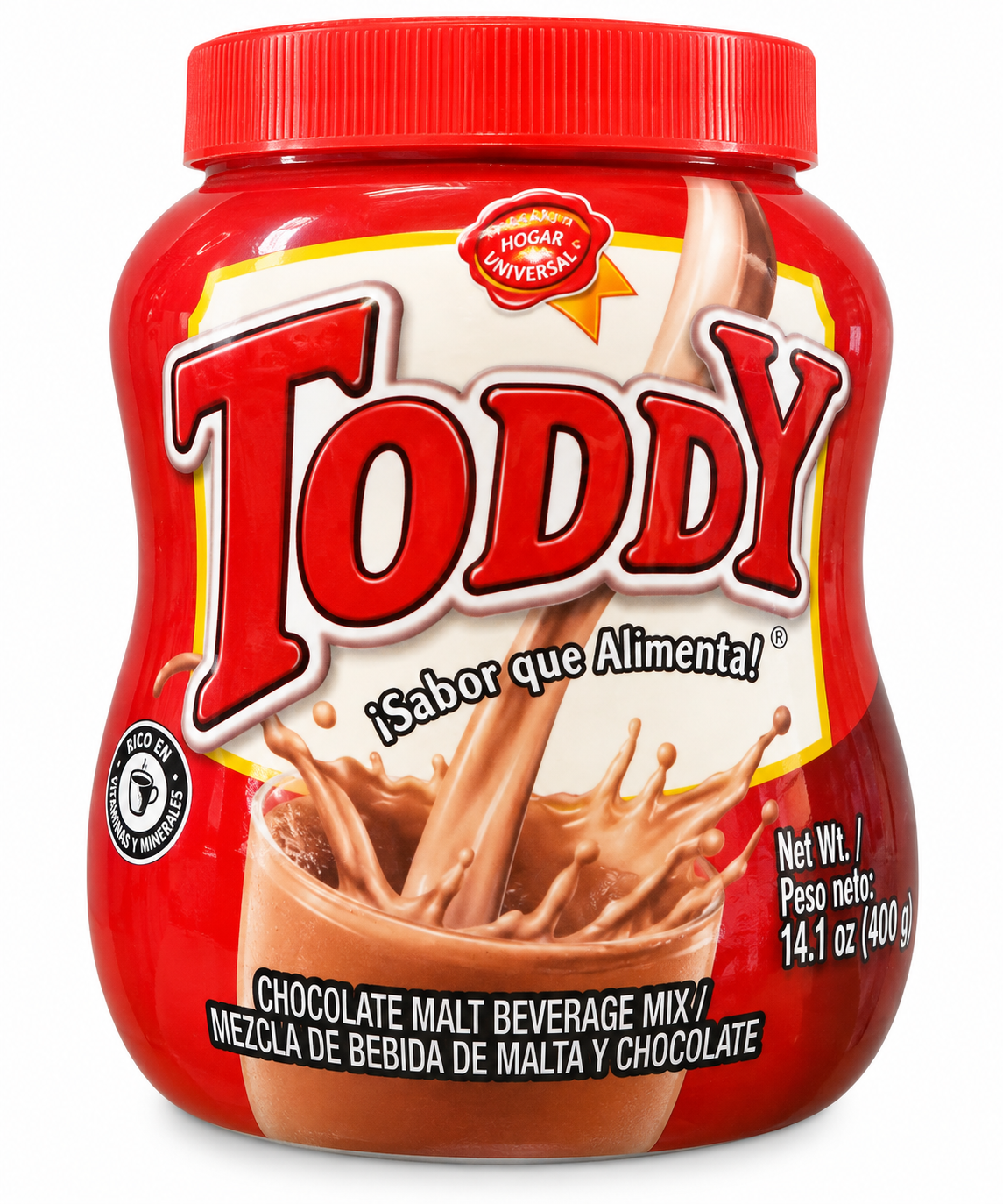 TODDY / MEZCLA BEDIDA MALTA Y CHOCOLATE / 14.1 OZ