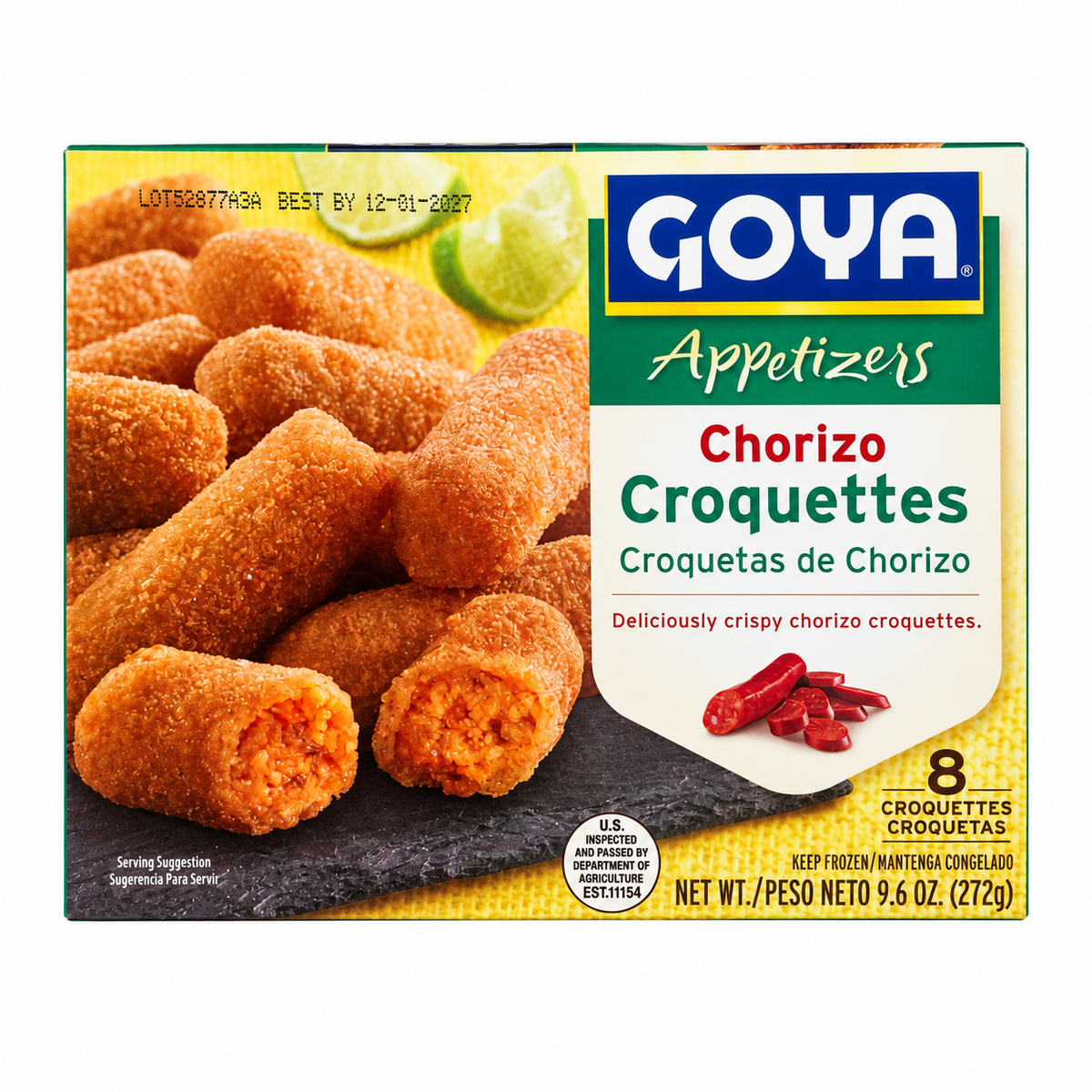 CROQUETAS DE CHORIZO / 8 PIEZAS / GOYA