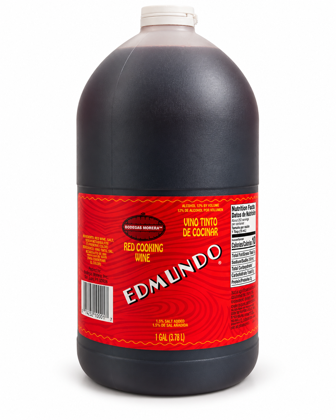 VINO TINTO DE COCINAR / EDMUNDO /3.78 L
