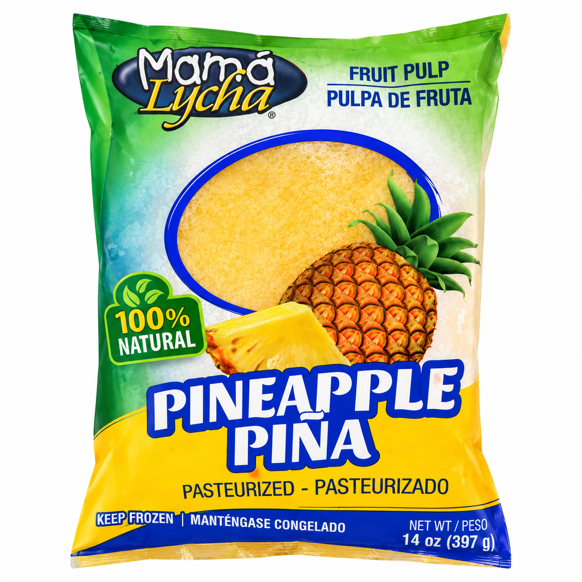 PULPA DE PIÑA / 14 OZ / MAMÁ LYCHA