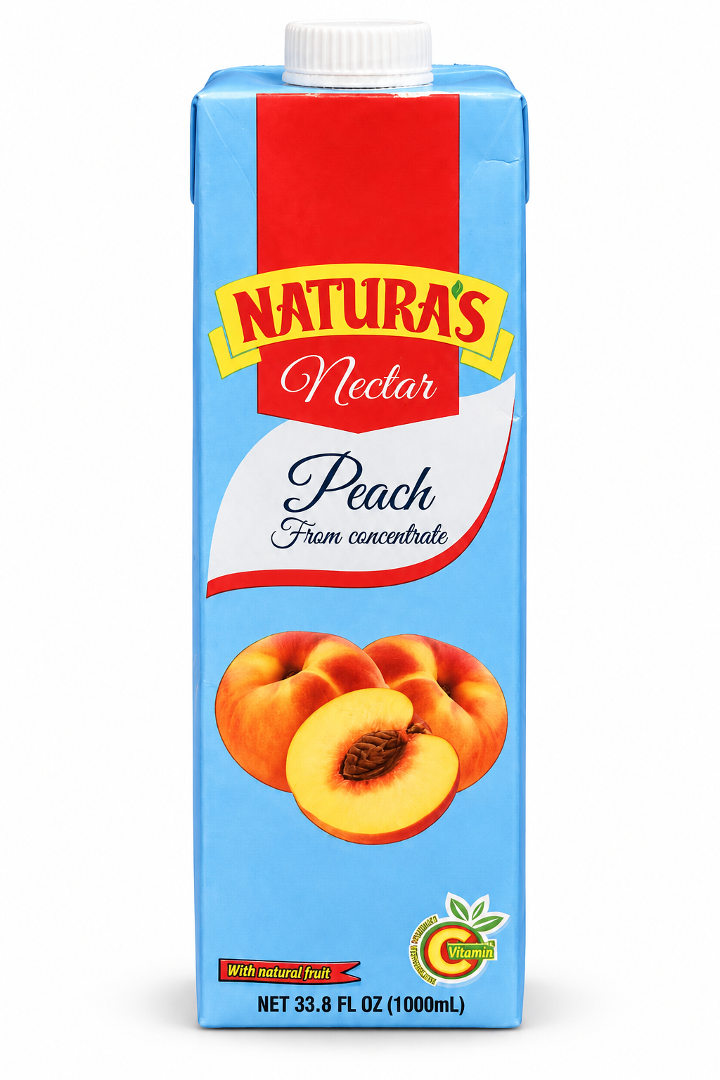 NECTA DE MELOCOTÓN /33.8 OZ /NATURAS