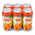 PAQUETE 6 LATAS / NECTAR DE PAPAYA / 8 OZ / REX