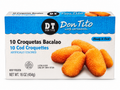 CROQUETAS DE BACALAO / 10 PIEZAS /16 OZ
