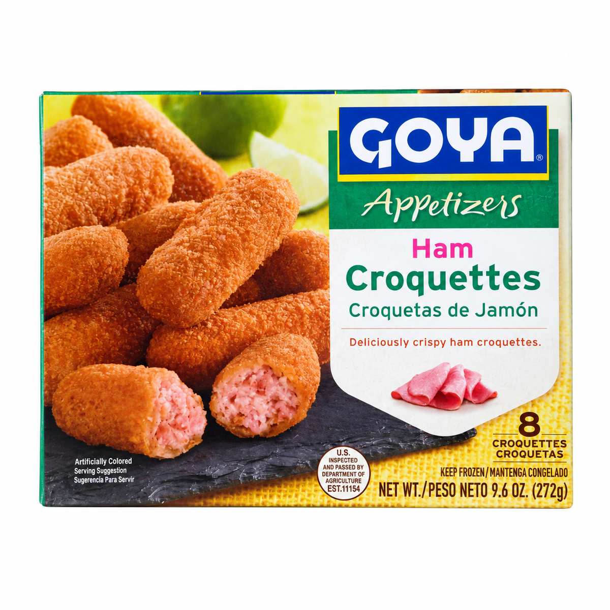 CROQUETAS DE JAMÓN / 8 PIEZAS/ GOYA