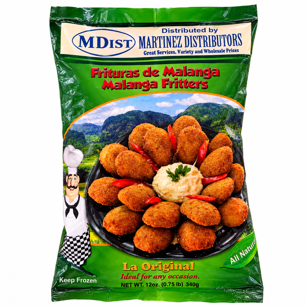 FRITURA DE MALANGA / 12 OZ /MDIST