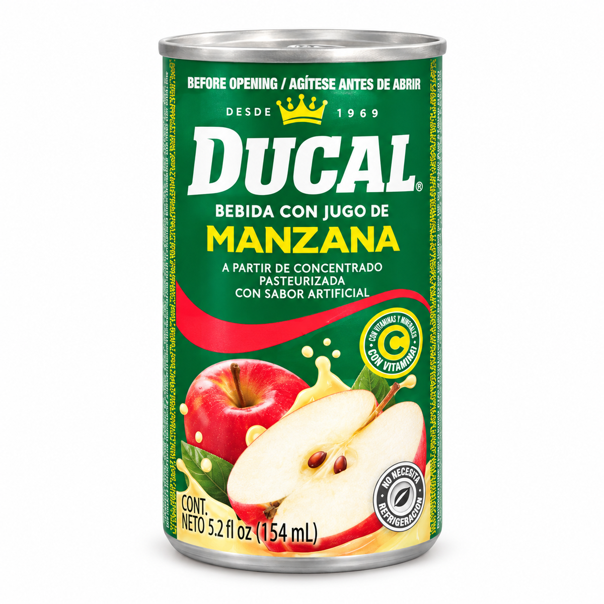JUGO DE MANZANA / 5.2 OZ / DUCAL