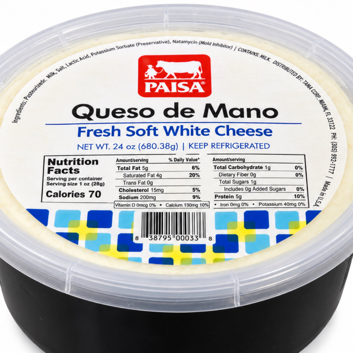 Queso De Mano / 24 Oz